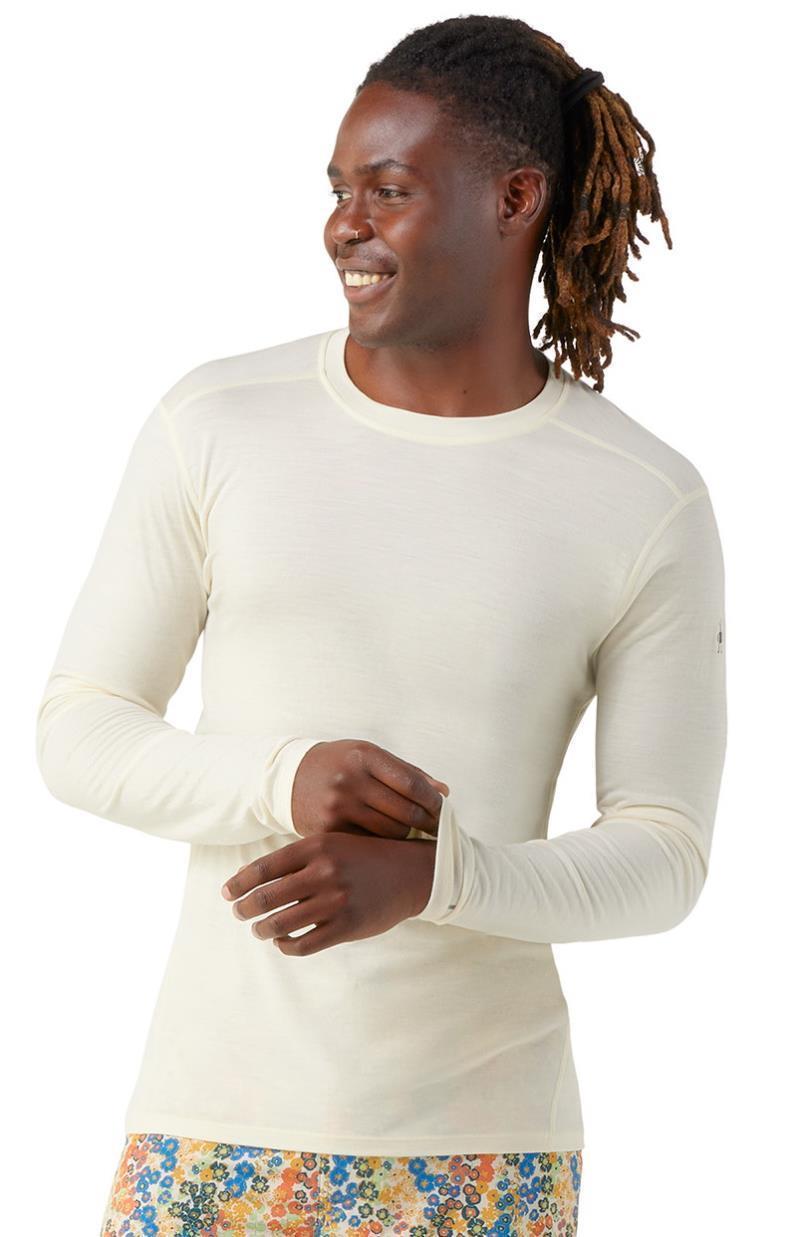 Classic All-Season Merino 155 Base Layer Crew - Mens - Natural 2