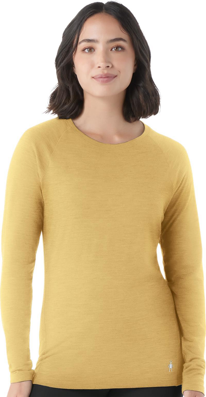 Classic All-Season Merino 155 Base Layer Crew - Womens - Custard 1
