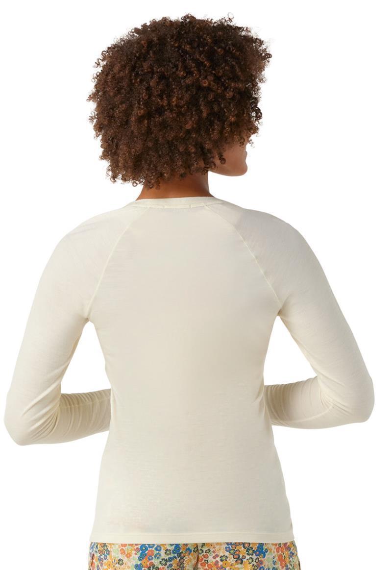 Classic All-Season Merino 155 Base Layer Crew - Womens - Natural 3