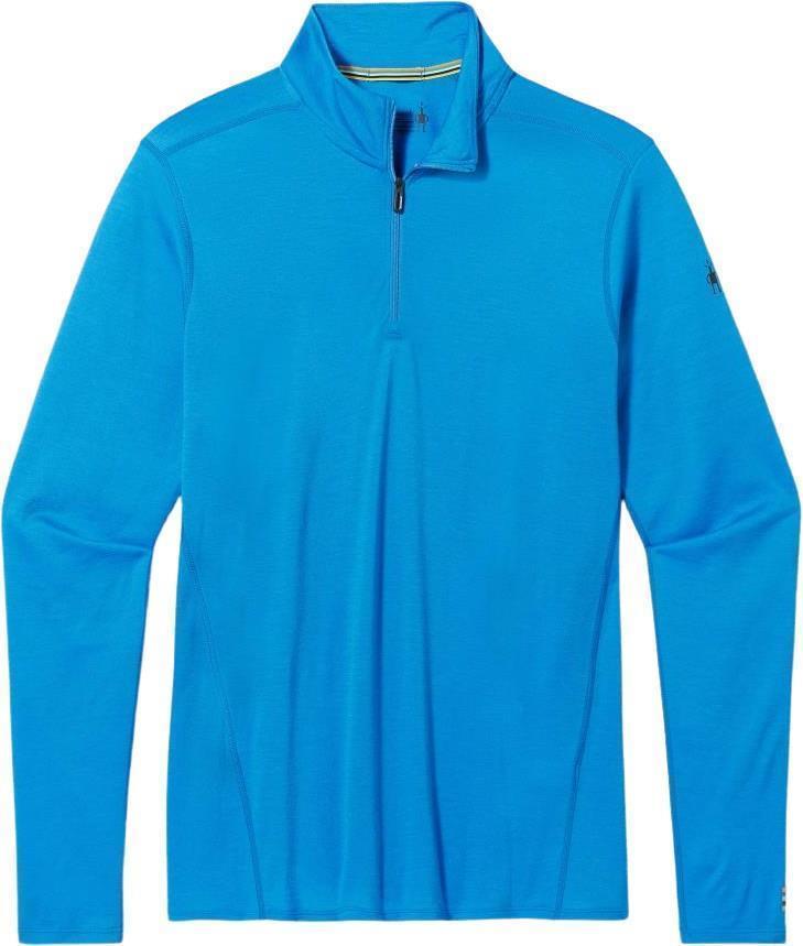 Classic All-Season Merino Base Layer 1/4 Zip - Mens - Laguna Blue 1