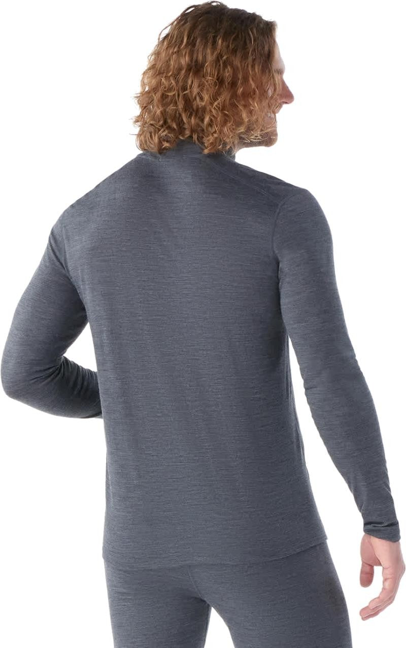 Classic All-Season Merino Base Layer 1/4 Zip - Mens - iron heather 1
