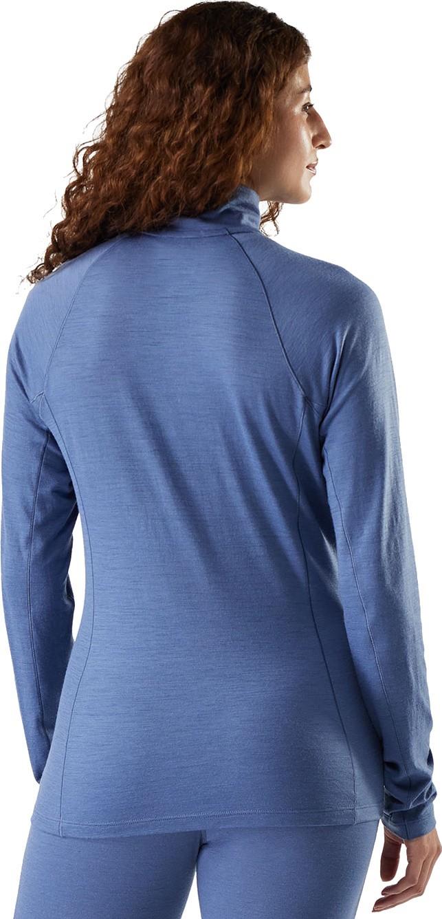 Classic All-Season Merino Base Layer 1/4 Zip - Womens - nightfall blue 1