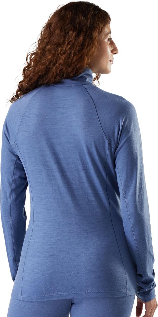 Classic All-Season Merino Base Layer 1/4 Zip - Womens - nightfall blue 1