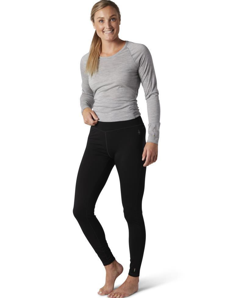 Classic All-Season Merino Base Layer Bottoms - Womens - Black 2