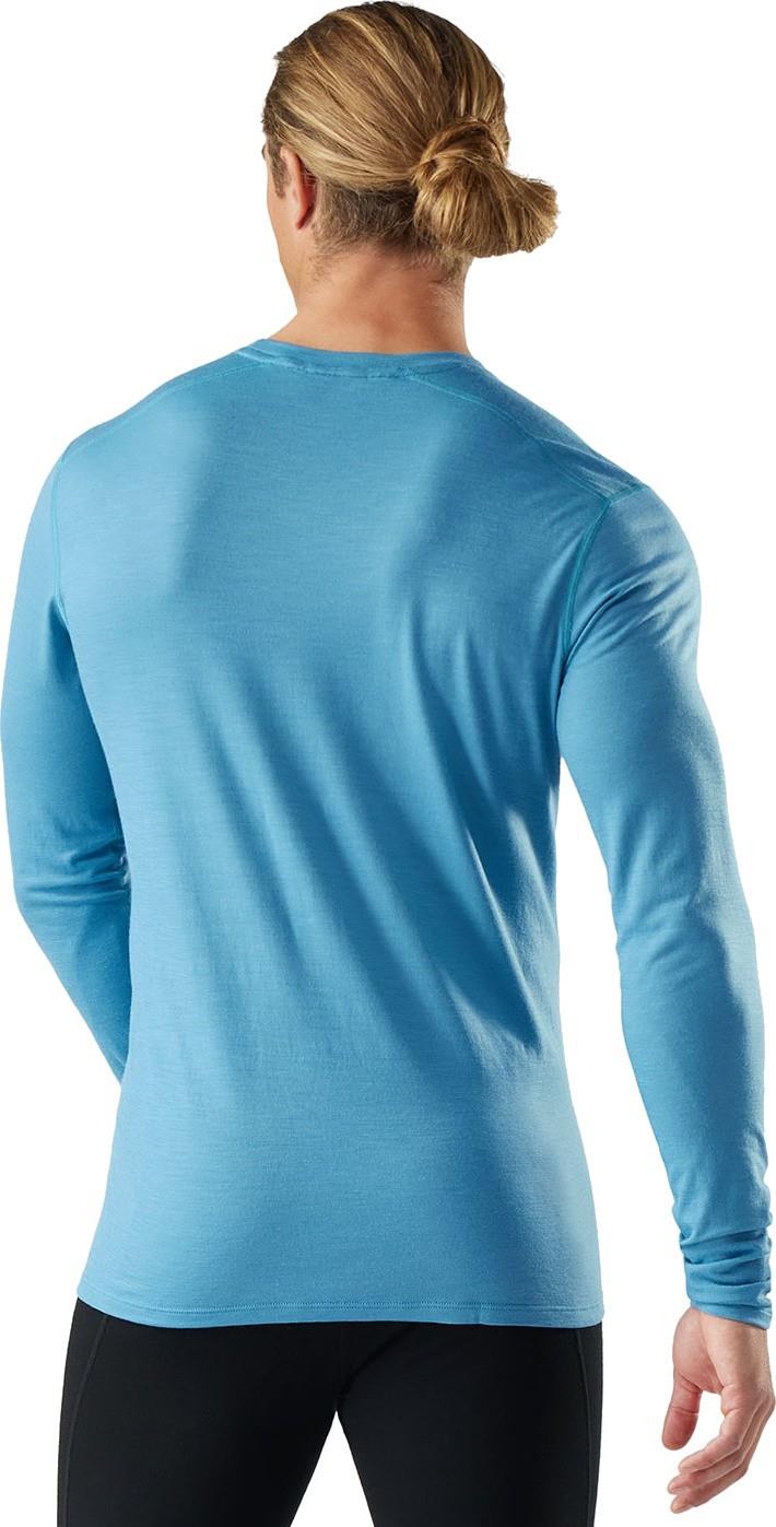 Classic All-Season Merino Base Layer Crew LS - Mens - mineral blue 1