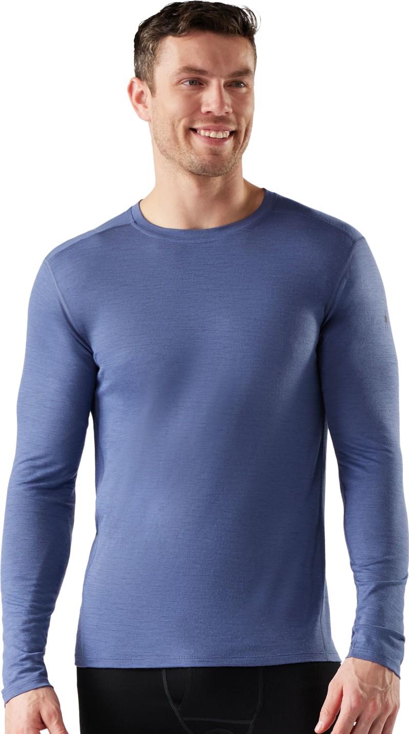 Classic All-Season Merino Base Layer Crew LS - Mens - nightfall blue 1