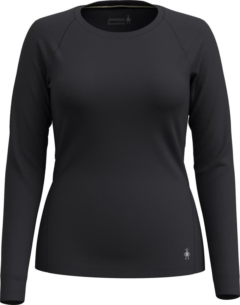 Classic All-Season Merino Base Layer Crew LS - Womens - black 1