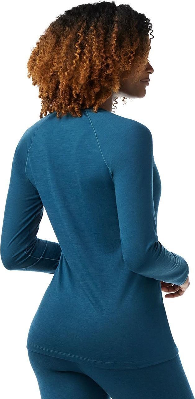 Classic All-Season Merino Base Layer Crew LS - Womens - twilight blue 1