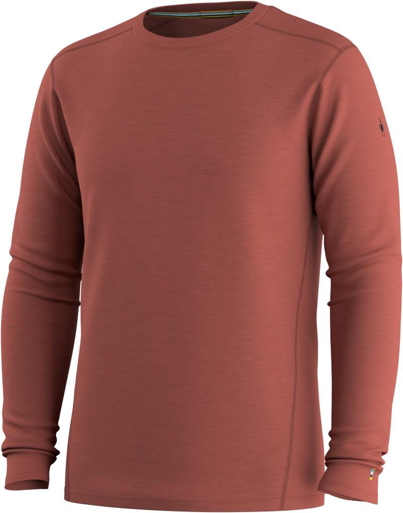 Classic All-Season Merino Base Layer Crew - Mens - burnt sienna 1