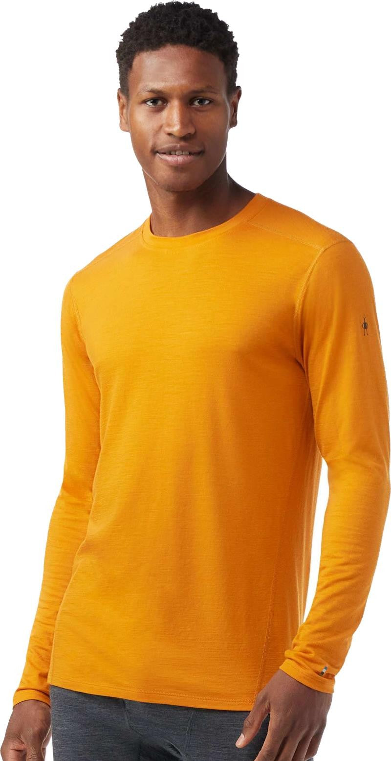 Classic All-Season Merino Base Layer Crew - Mens - marmalade 1