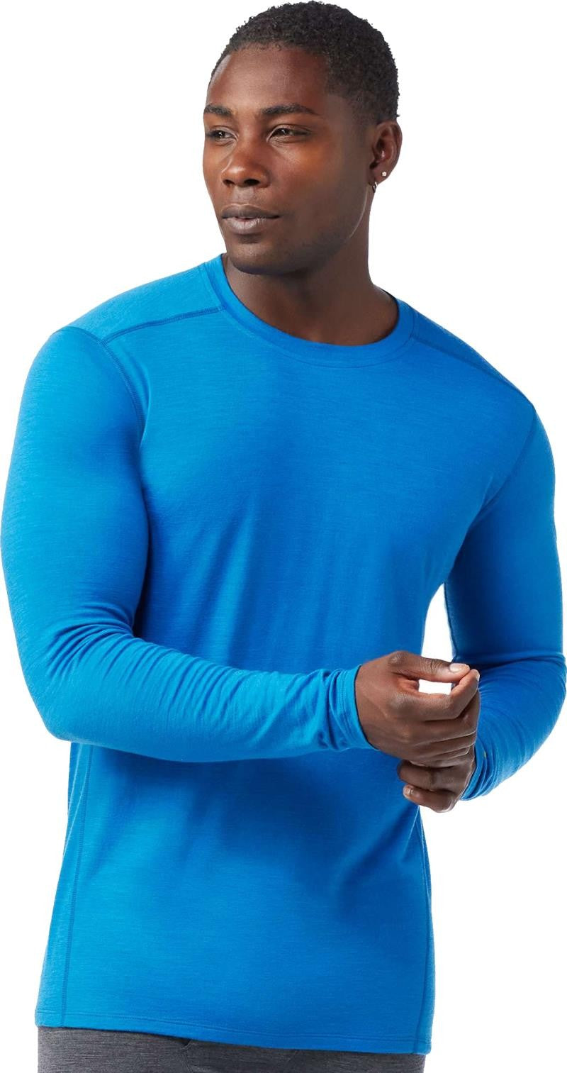 Classic All-Season Merino Base Layer Crew - Mens - nival blue 1