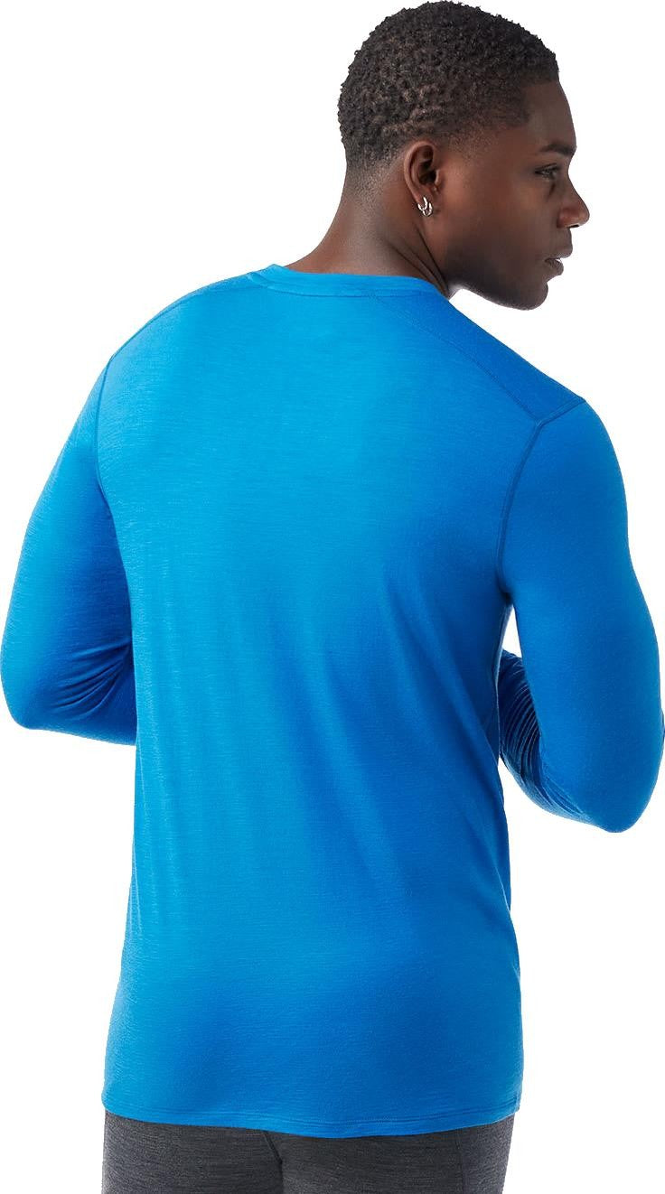 Classic All-Season Merino Base Layer Crew - Mens - nival blue 1