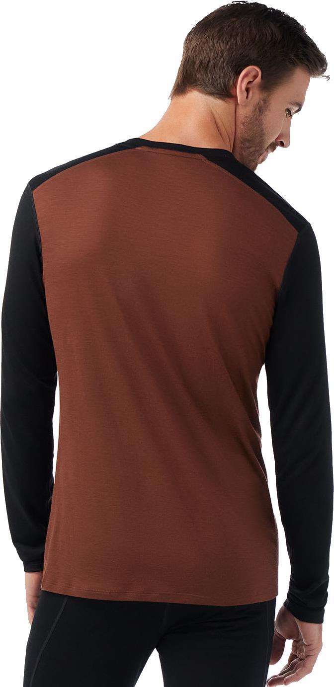 Classic All-Season Merino Base Layer Crew - Mens - sable brown / black 1