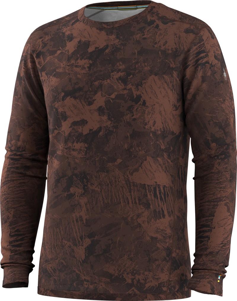Classic All-Season Merino Base Layer Crew - Mens - sable brown mountain 1