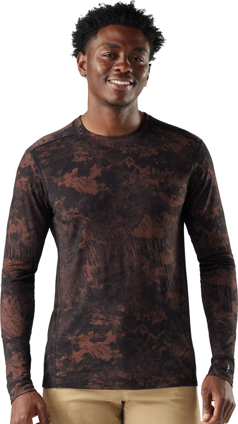 Classic All-Season Merino Base Layer Crew - Mens - sable brown mountain 1