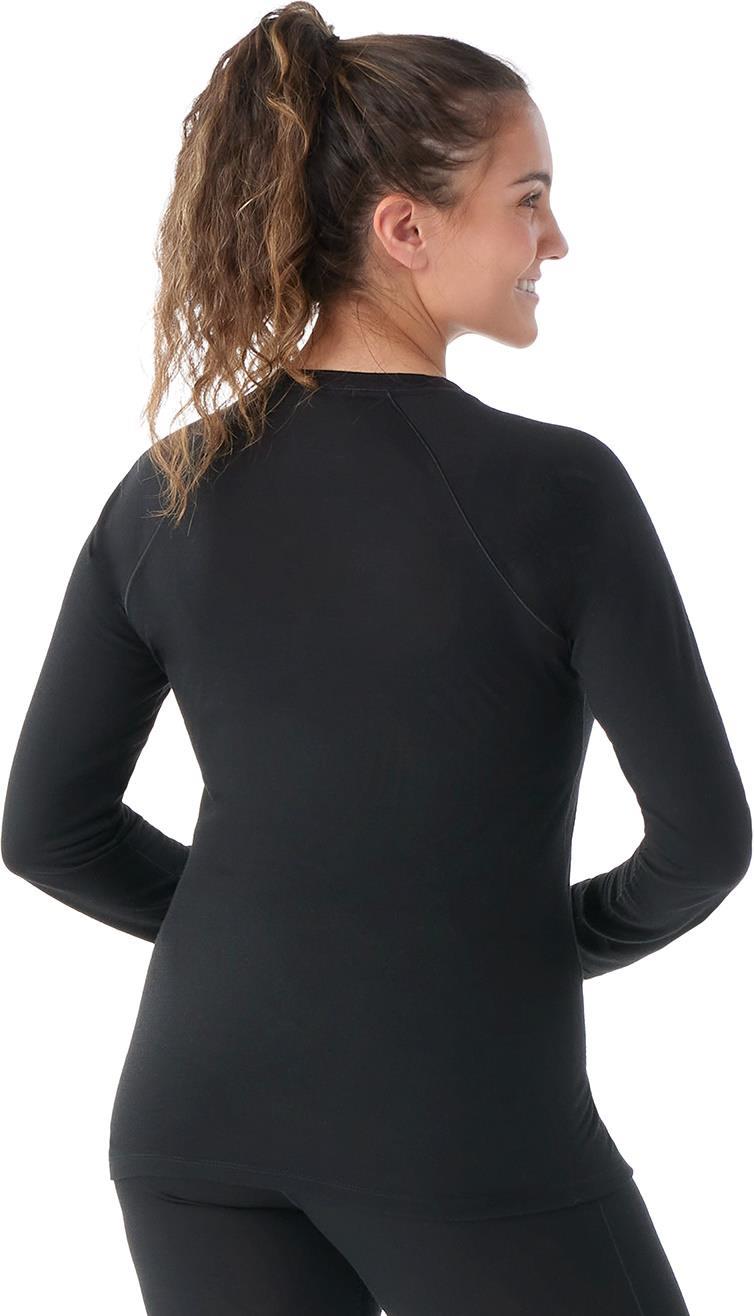 Classic All-Season Merino Base Layer Crew - Womens - black 1
