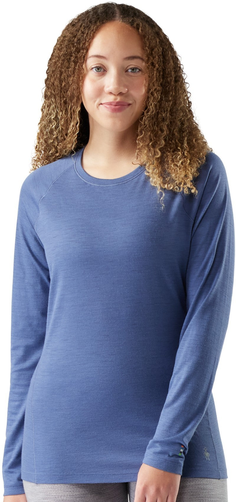 Classic All-Season Merino Base Layer Crew - Womens - nightfall blue 1
