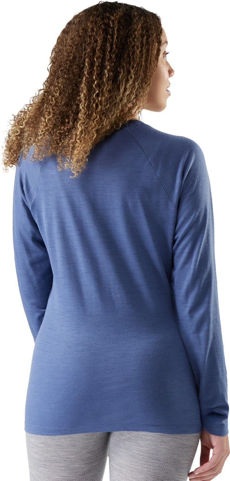 Classic All-Season Merino Base Layer Crew - Womens - nightfall blue 1