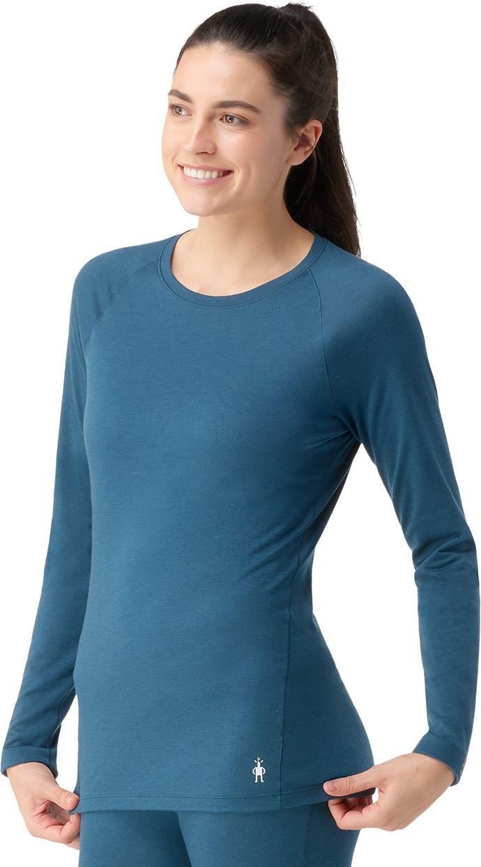 Classic All-Season Merino Base Layer Crew - Womens - twilight blue 1