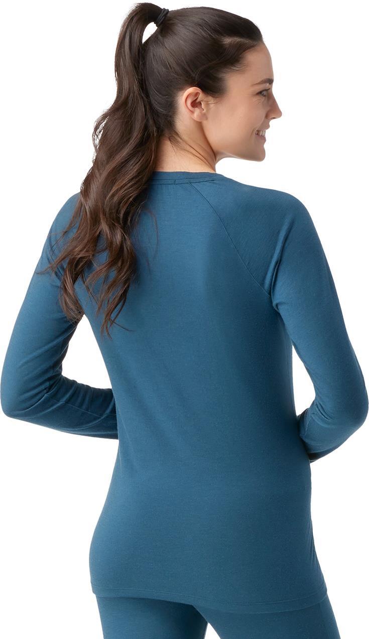 Classic All-Season Merino Base Layer Crew - Womens - twilight blue 1