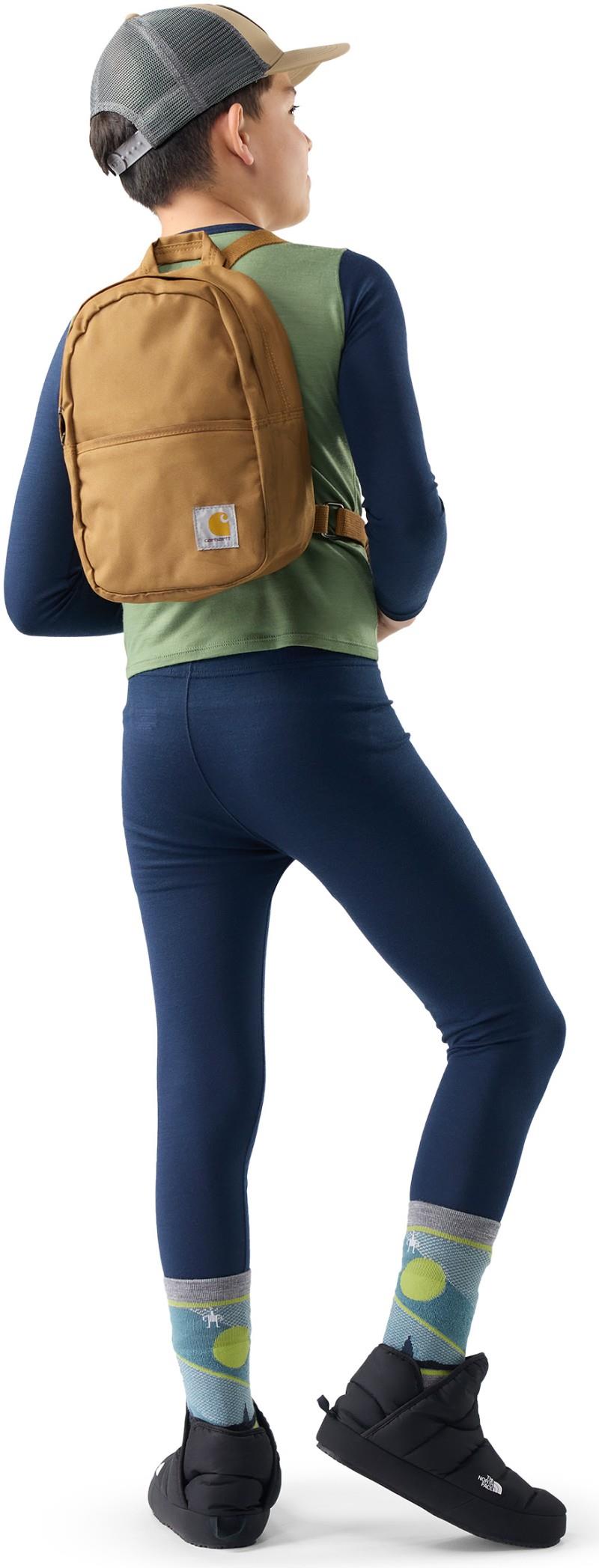 Classic Merino Blend Base Layer Bottoms - Kids - deep navy 1