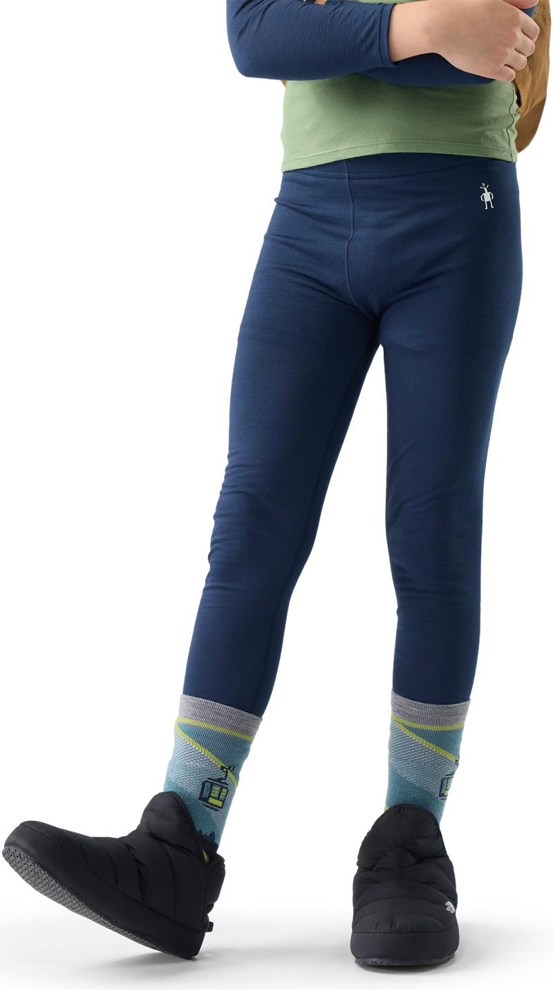 Classic Merino Blend Base Layer Bottoms - Kids - deep navy 1