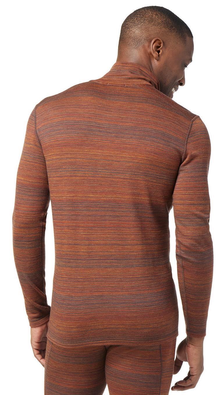 Classic Thermal (250) Merino Base Layer Pattern 1/4 Zip - Mens - picante heather color shift 1