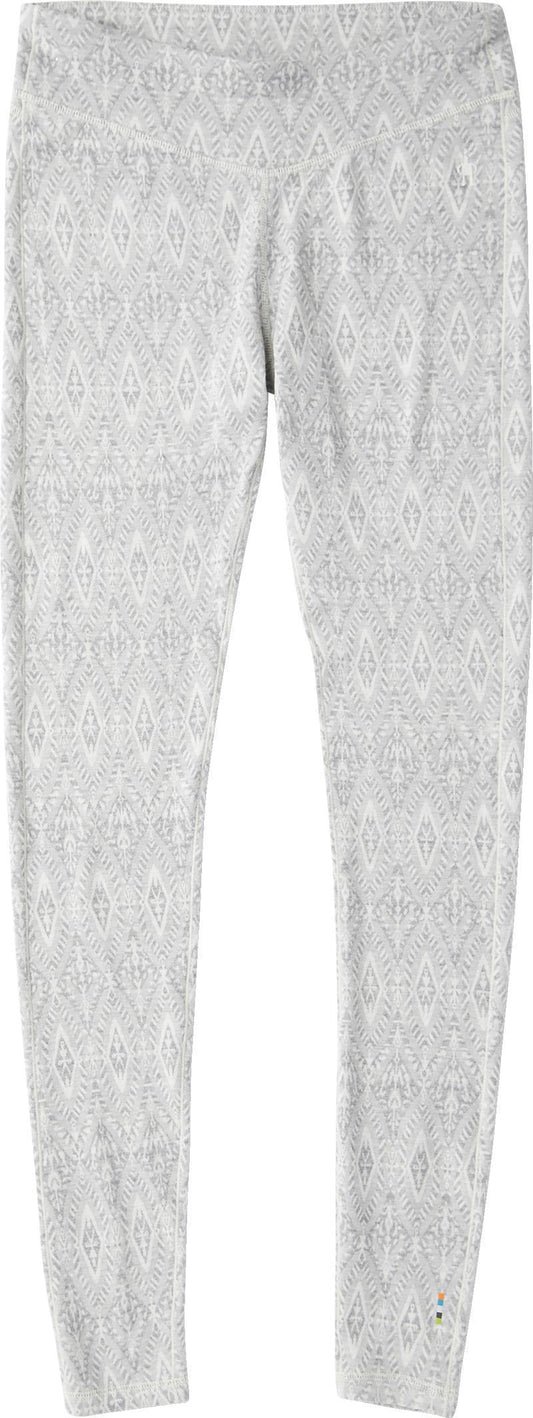 Classic Thermal (250) Merino Base Layer Pattern Bottoms - Womens - Ash Medallion 1