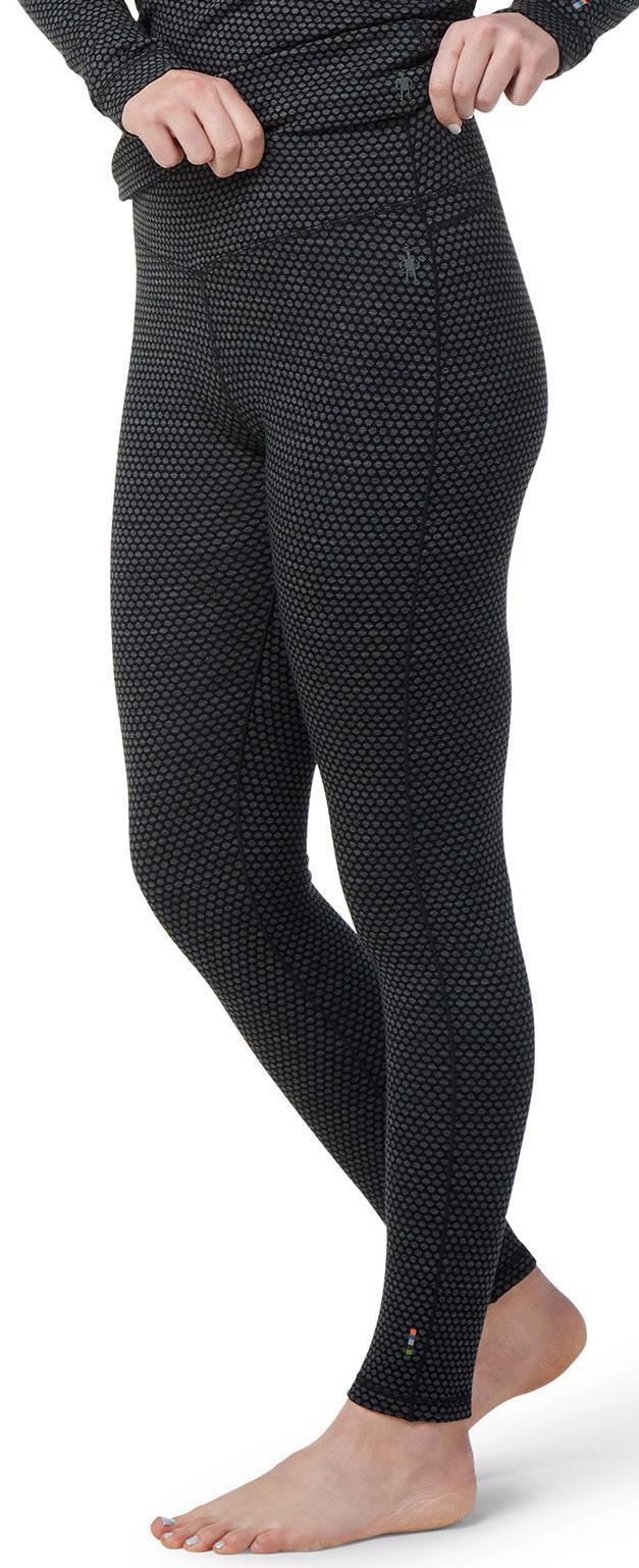 Classic Thermal (250) Merino Base Layer Pattern Bottoms - Womens - Black Dot 2