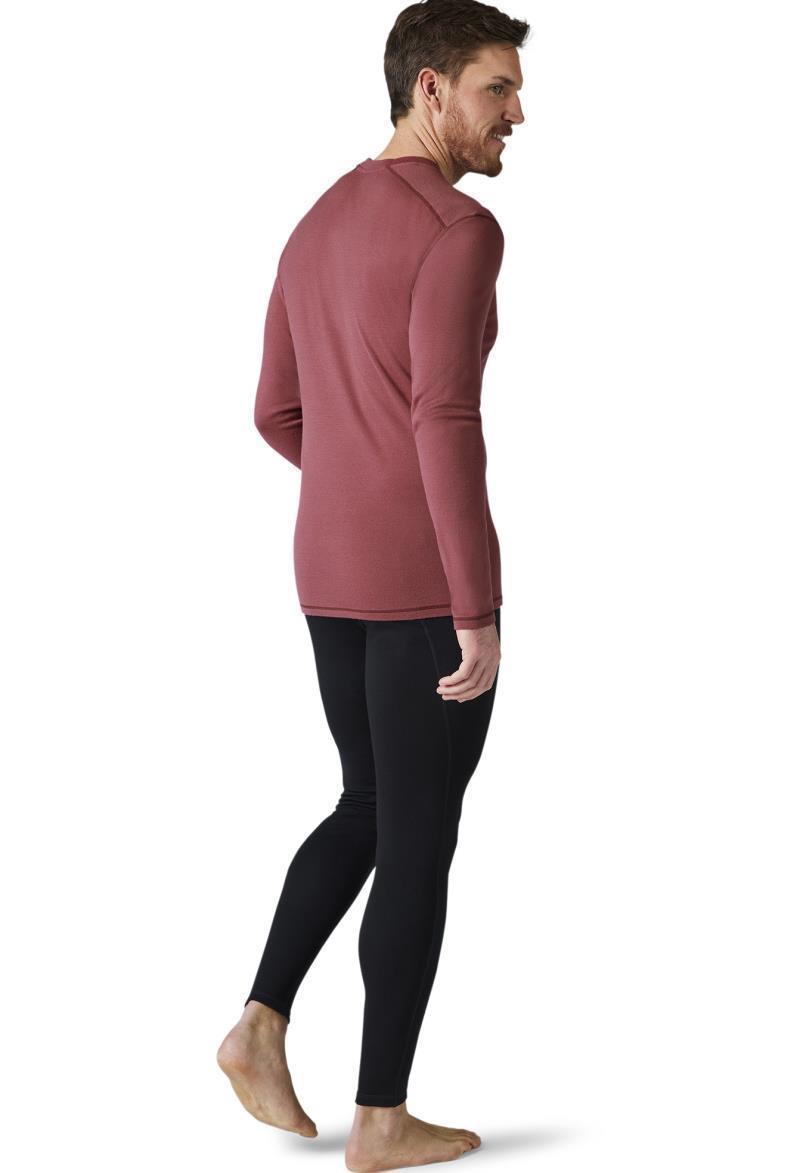 Classic Thermal (250) Plant-Based Dye Merino Base Layer Logo Crew - Mens - Masala 3