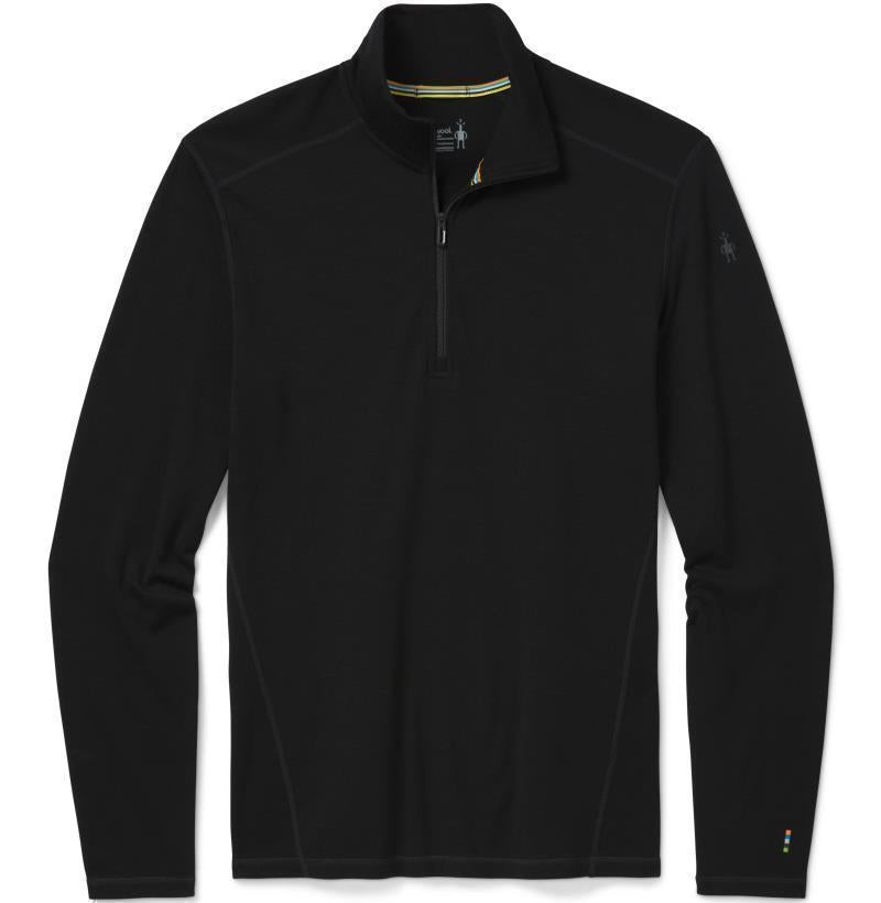 Classic Thermal Merino (250) Base Layer 1/4 Zip - Mens - Black 1