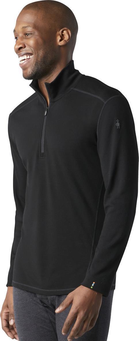 Classic Thermal Merino (250) Base Layer 1/4 Zip - Mens - Black 2