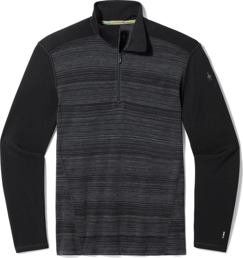 Classic Thermal Merino (250) Base Layer 1/4 Zip - Mens - Black Color Shift 1
