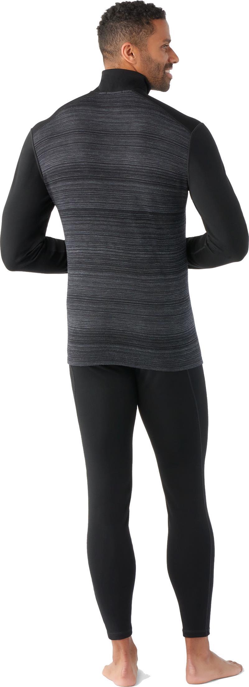 Classic Thermal Merino (250) Base Layer 1/4 Zip - Mens - Black Color Shift 3