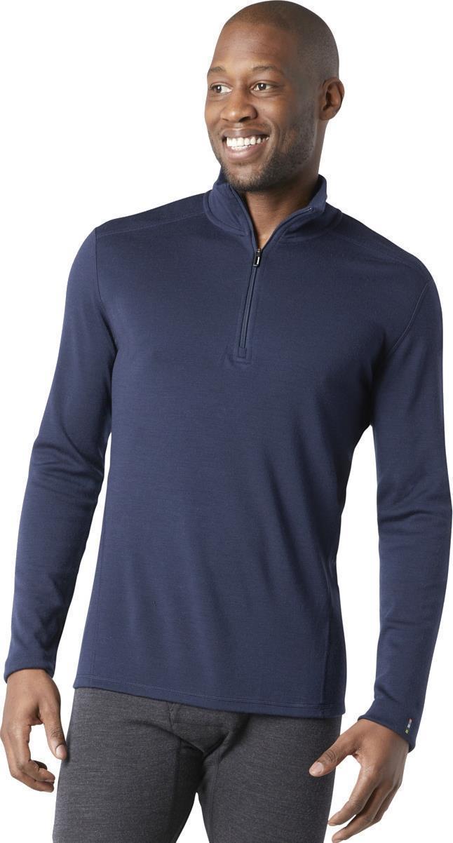 Classic Thermal Merino (250) Base Layer 1/4 Zip - Mens - Deep Navy 2