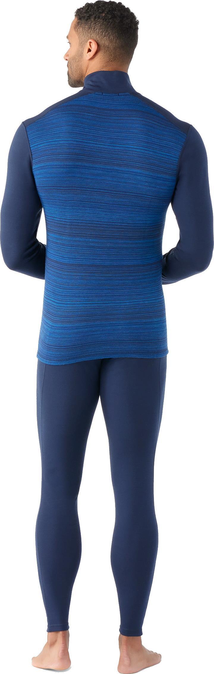 Classic Thermal Merino (250) Base Layer 1/4 Zip - Mens - Deep Navy Color Shift 3