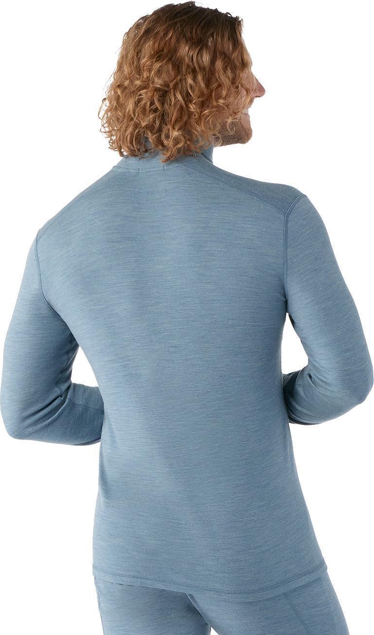 Classic Thermal Merino 250 Base Layer 1/4 Zip - Mens - pewter blue heather 1