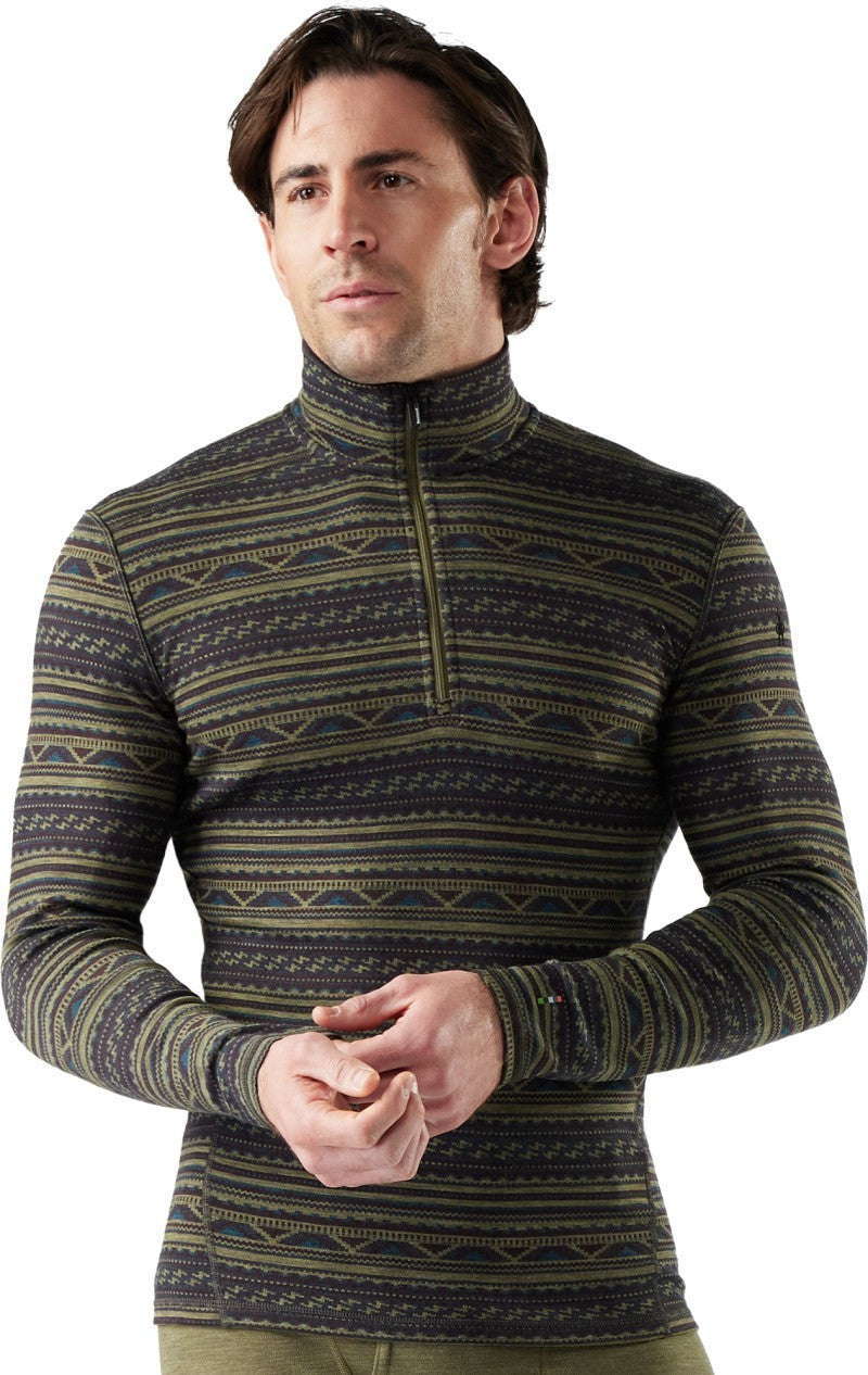 Classic Thermal Merino 250 Base Layer 1/4 Zip - Mens - winter moss summit soul 1