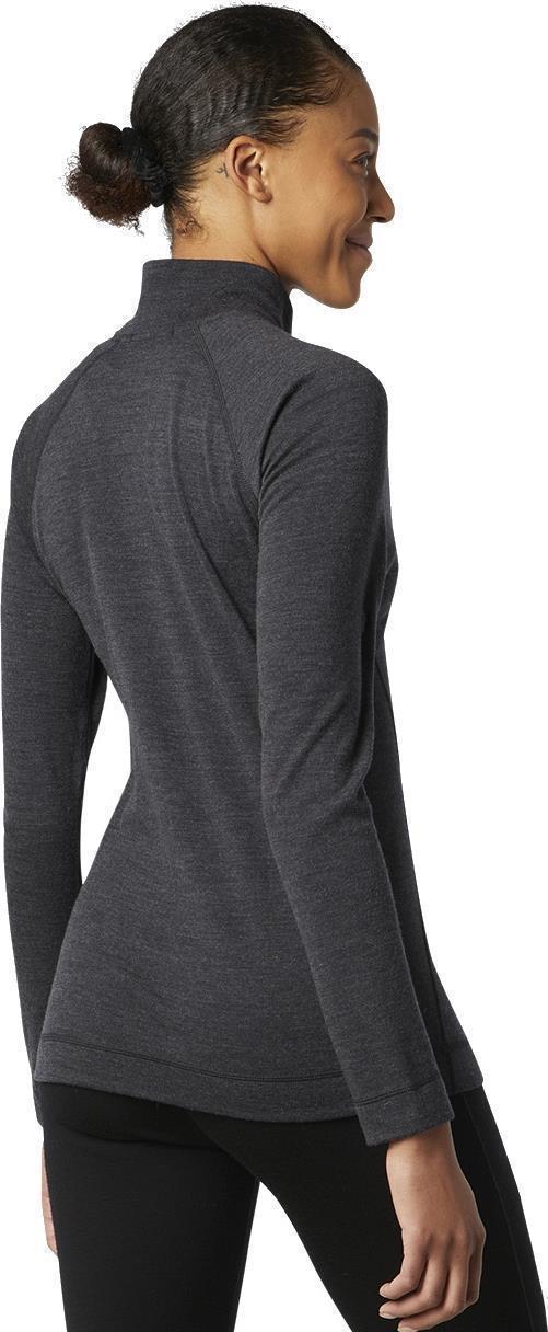 Classic Thermal Merino (250) Base Layer 1/4 Zip - Womens - Charcoal Heather 3