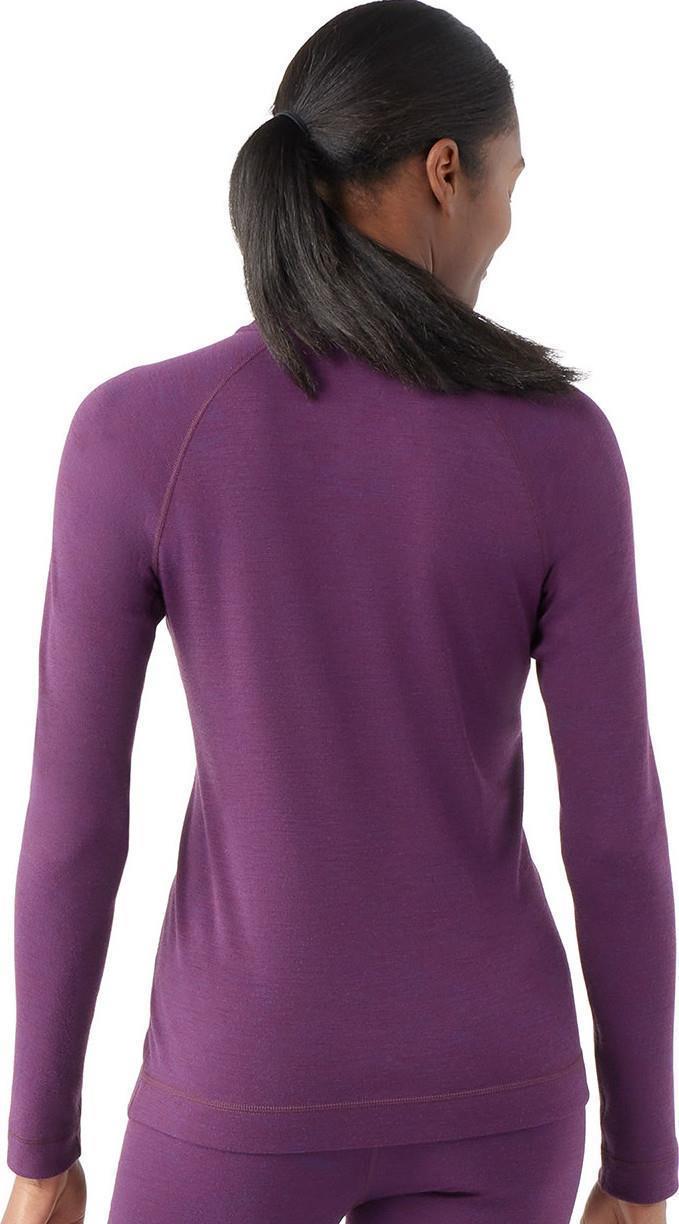 Classic Thermal Merino 250 Base Layer 1/4 Zip - Womens - purple iris heather 1