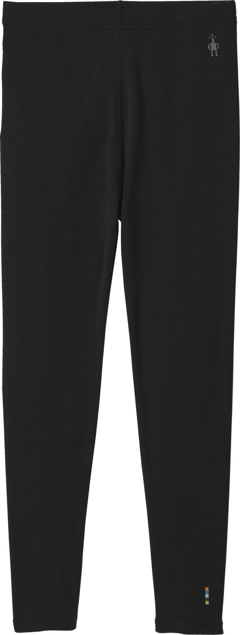 Classic Thermal Merino 250 Base Layer Bottoms - Kids - Black 1