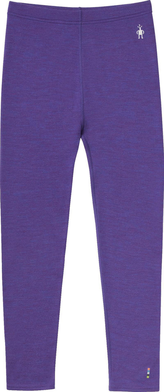 Classic Thermal Merino 250 Base Layer Bottoms - Kids - Desert Orchid Heather 1