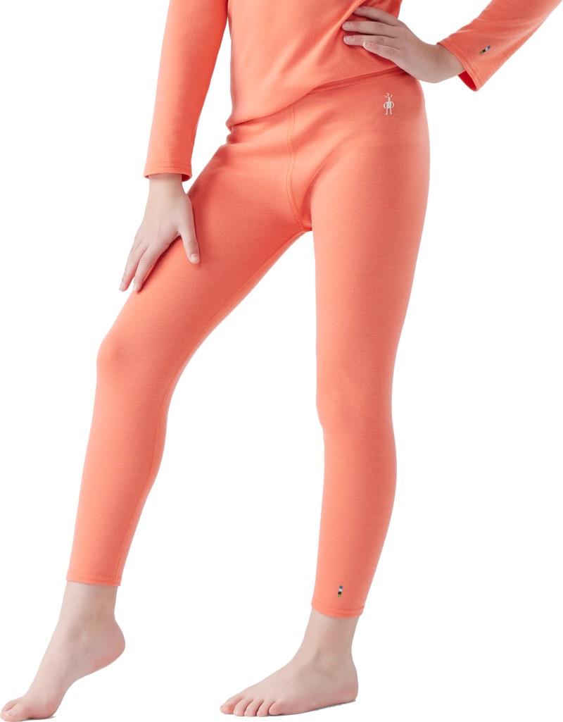 Classic Thermal Merino 250 Base Layer Bottoms - Kids - coral reef 1