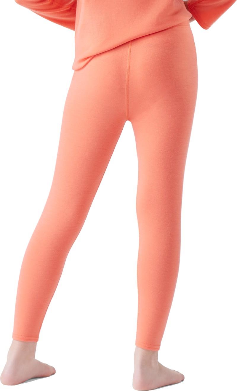 Classic Thermal Merino 250 Base Layer Bottoms - Kids - coral reef 1