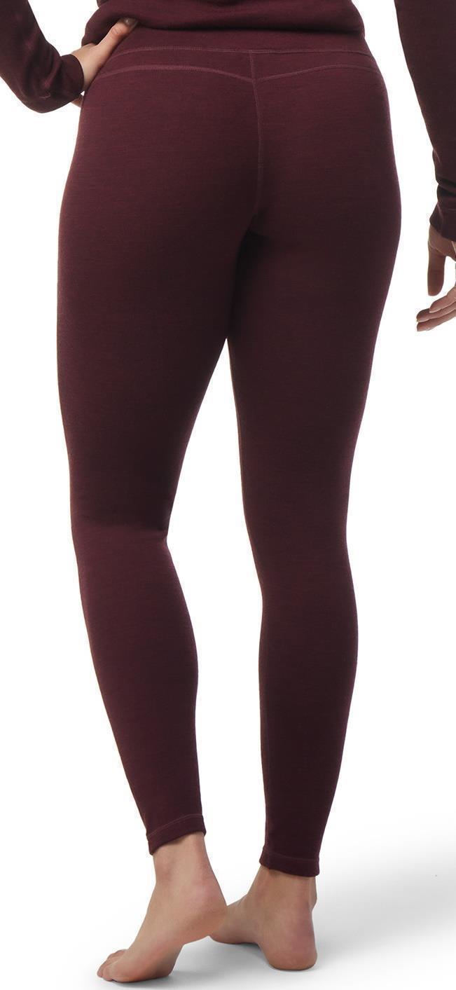 Classic Thermal Merino 250 Base Layer Bottoms - Womens - Black Cherry Heather 3