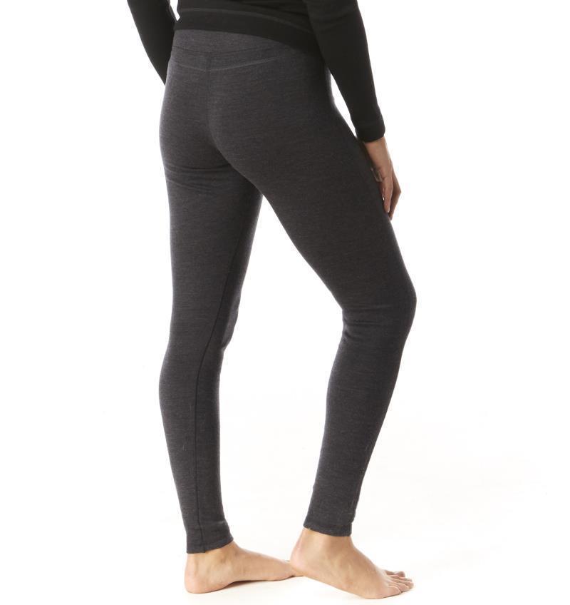 Classic Thermal Merino 250 Base Layer Bottoms - Womens - Charcoal Heather 3