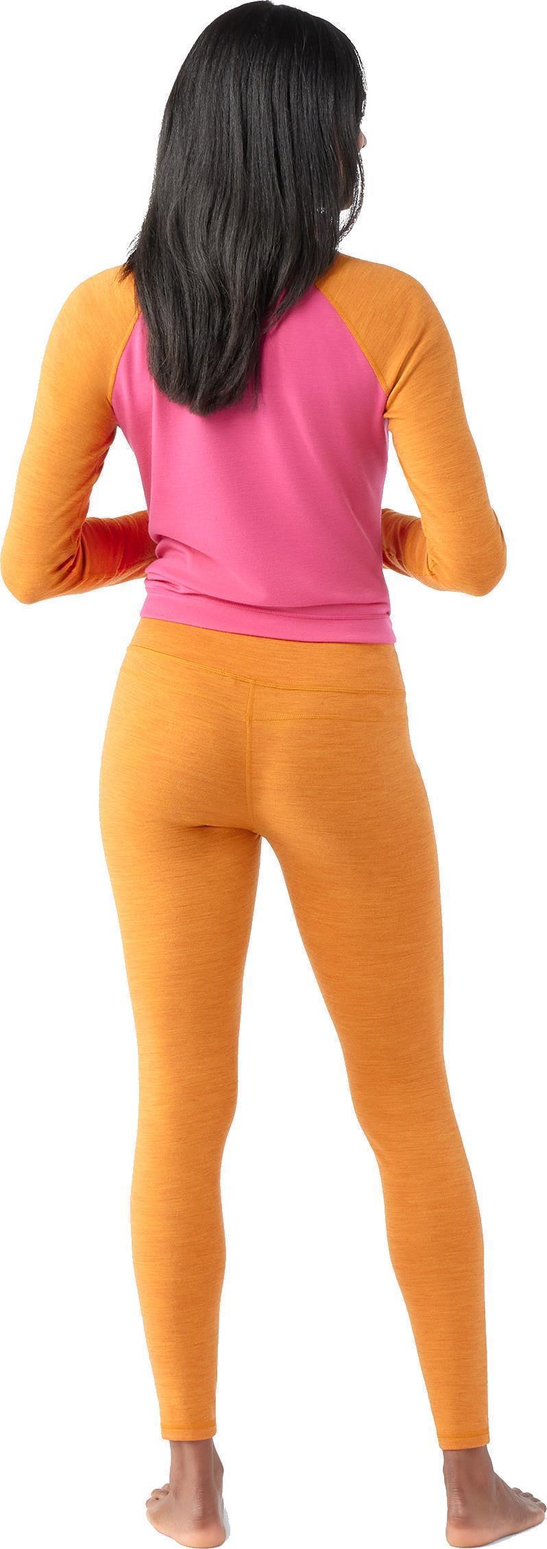 Classic Thermal Merino 250 Base Layer Bottoms - Womens - Marmalade Heather 3