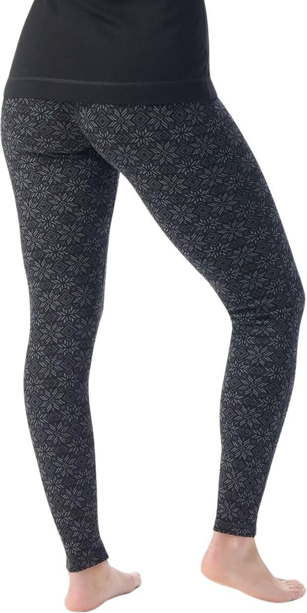 Classic Thermal Merino 250 Base Layer Bottoms - Womens - black digi snow 1