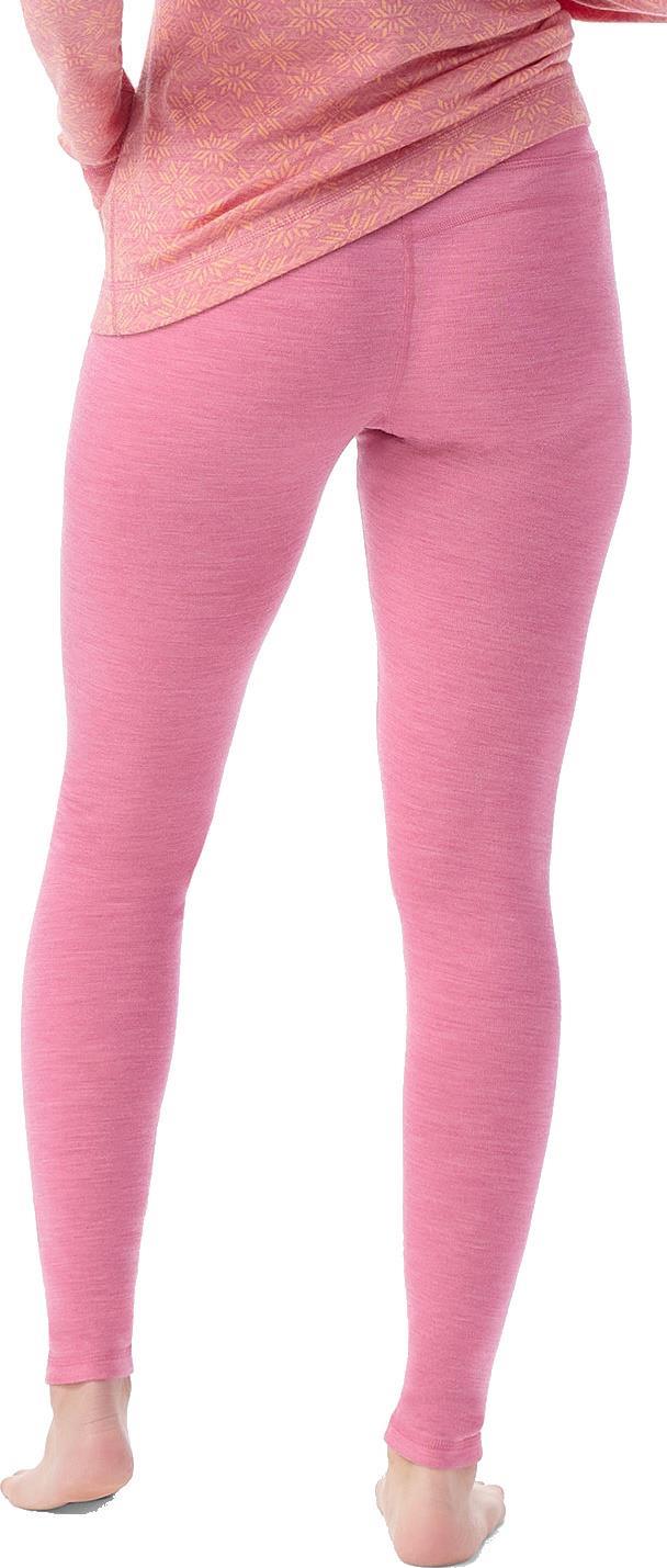 Classic Thermal Merino 250 Base Layer Bottoms - Womens - garden pink heather 1