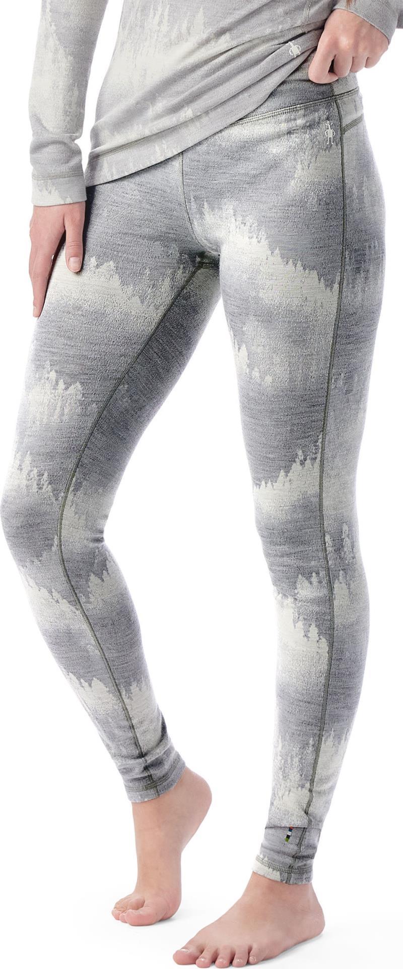 Classic Thermal Merino 250 Base Layer Bottoms - Womens - light gray foggy pines 1